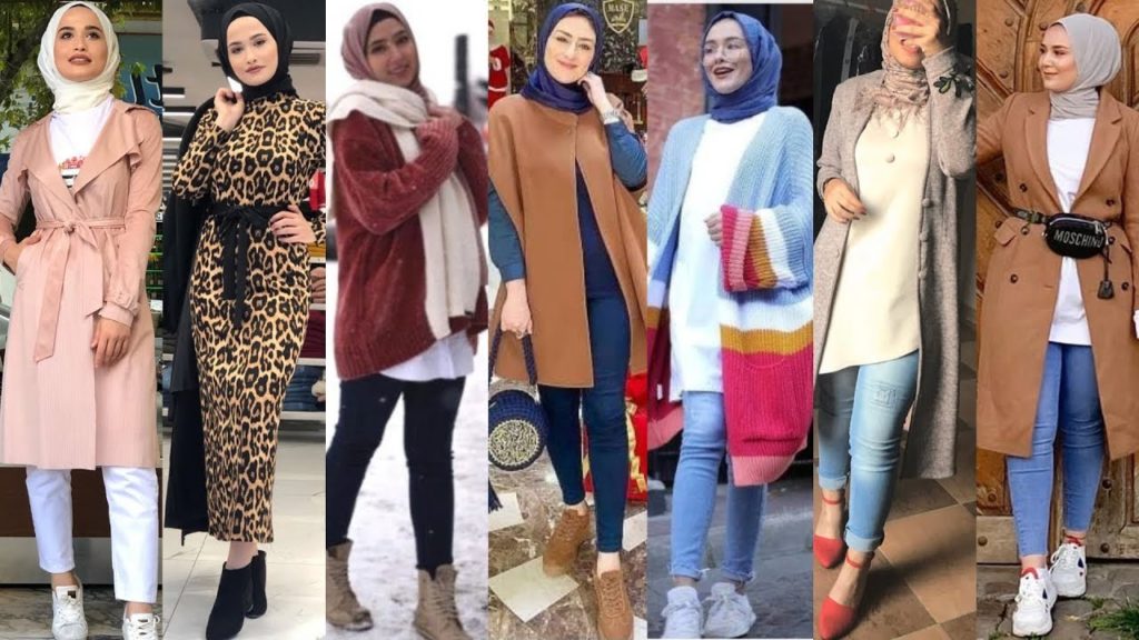 2360 11 ملابس شتاء 2020 للمحجبات شيماء